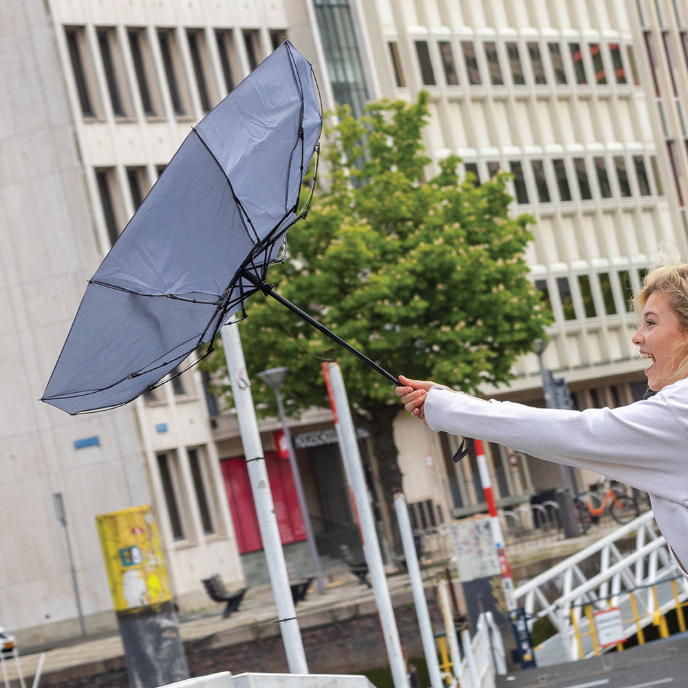 Impact Bamboo Auto Umbrella
