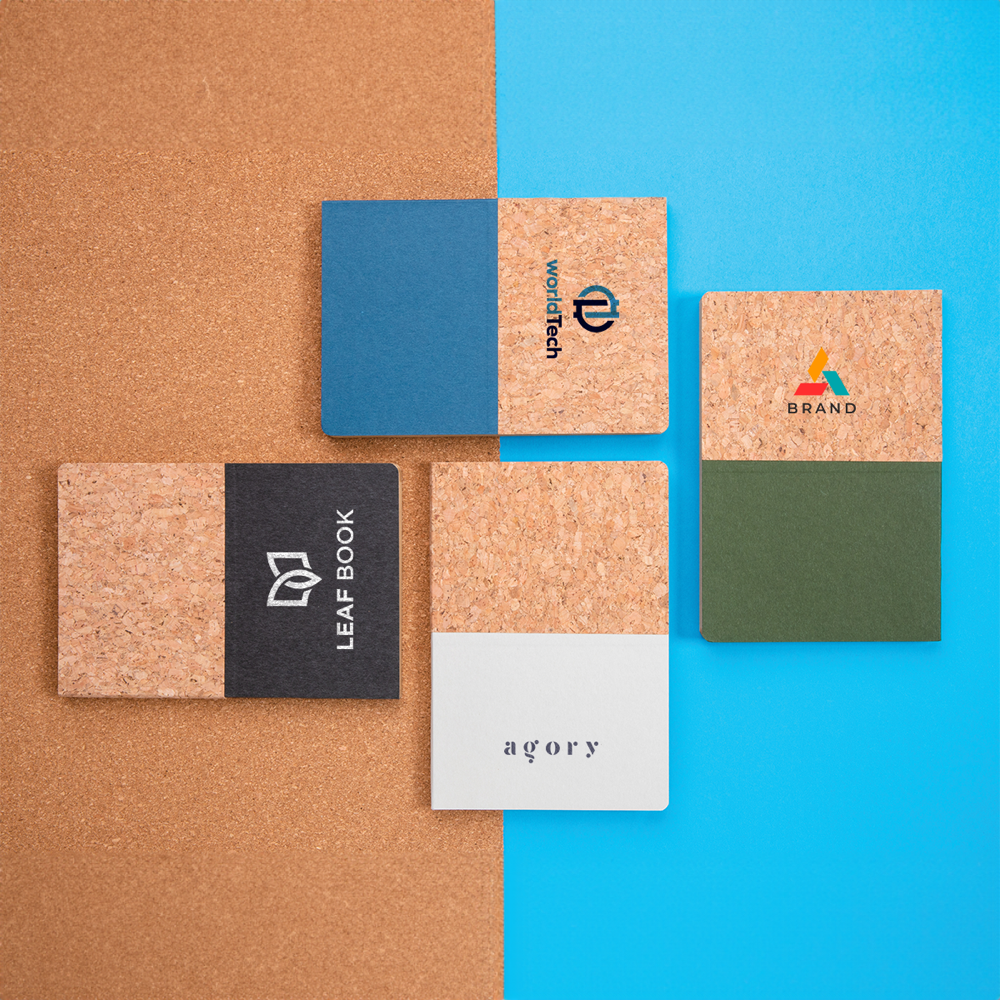 Notebook A5 cork kraft