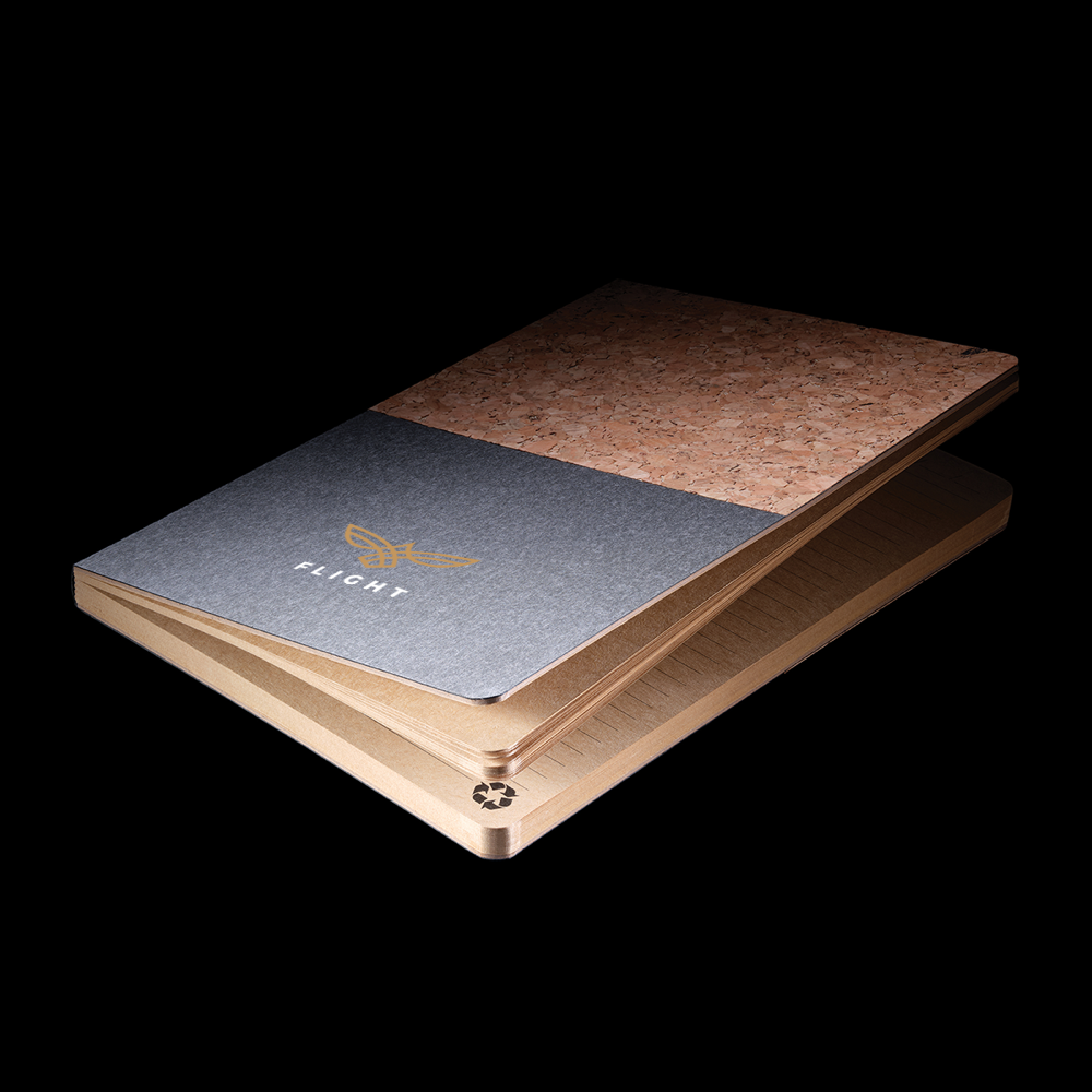 Notebook A5 cork kraft