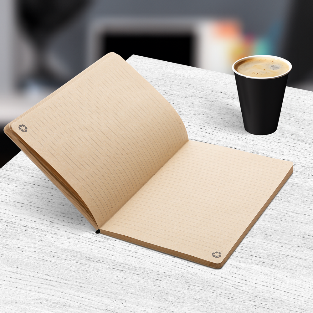 Notebook A5 cork kraft