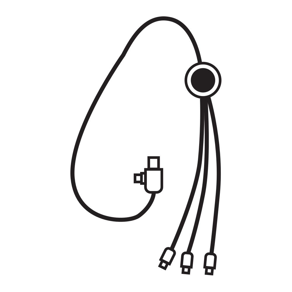 RCS Recycled Plastic 6-in-1 Cable