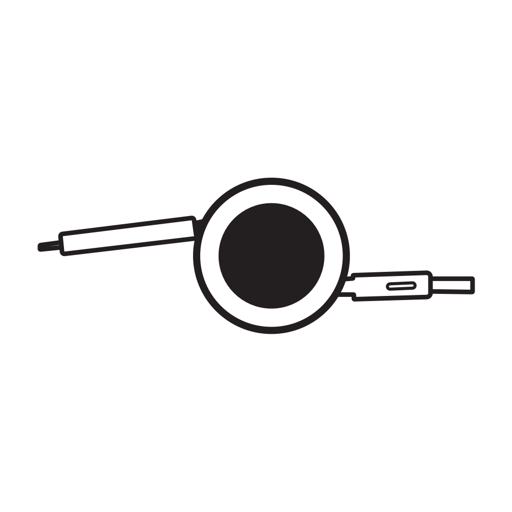 RCS Recycled Plastic 6-in-1 Retractable Cable