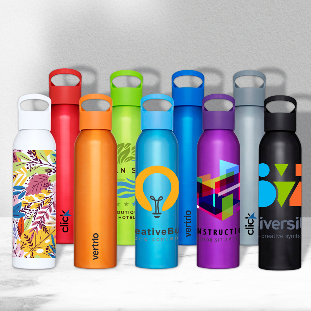 Water Bottle w/ Built-in Handle for Easy Carrying | 650ml