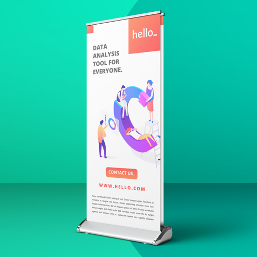 Double Roller Banners